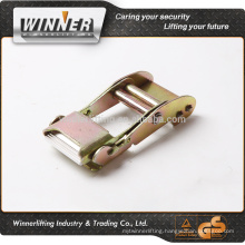 2" Custom logo trade assurance supplier golden center bar buckle